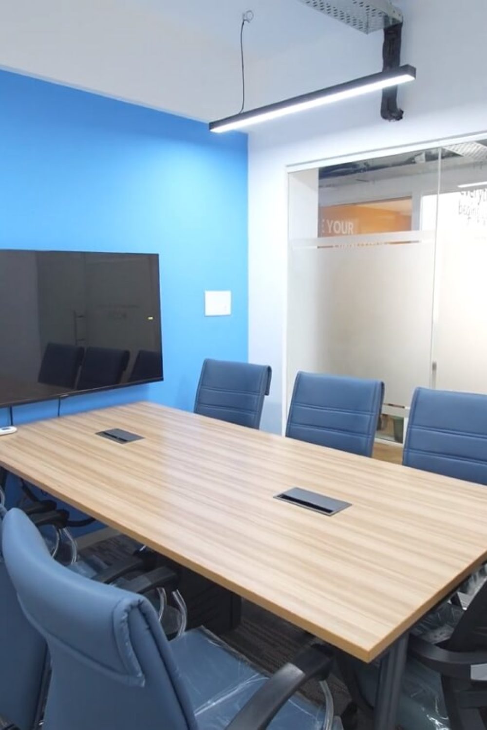 M Square Manged offices pune coworking conference room