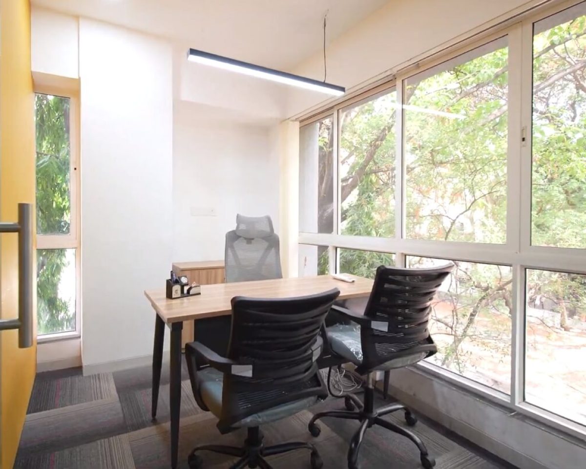 M Square Manged offices pune coworking private cabin